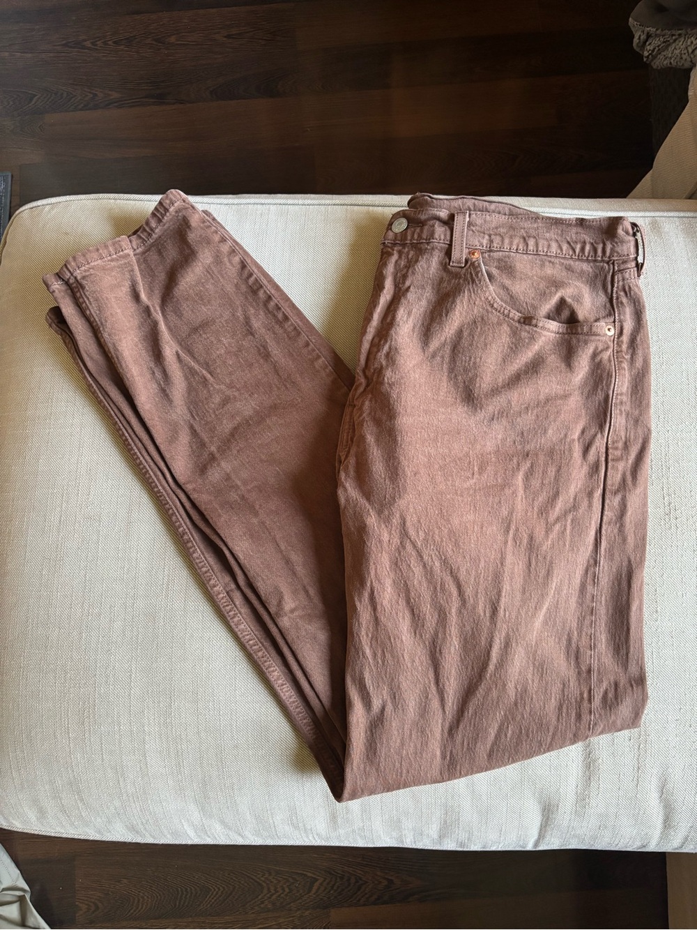 Levi’s Casual Straight Fit 505 Pants in Light Brown Sustainable Construction